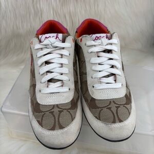 Coach Perrie Monogram logo Sneakers